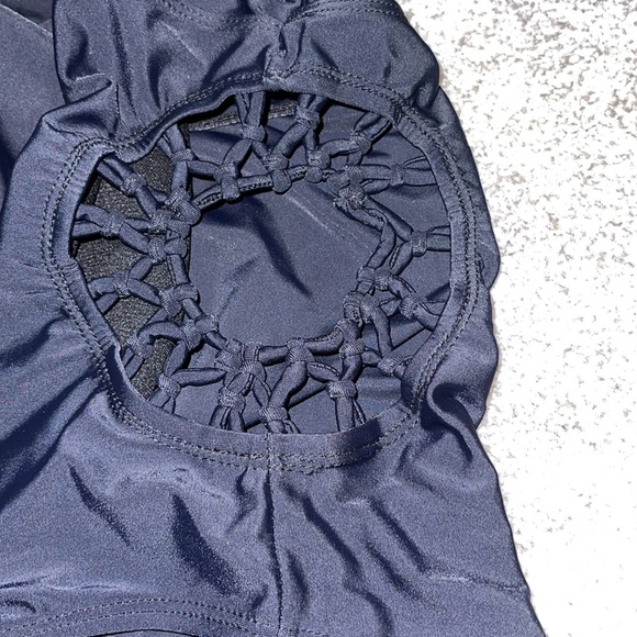 Forever 21 brand One Piece Black Bathing Suit 1x - Picture 2 of 6